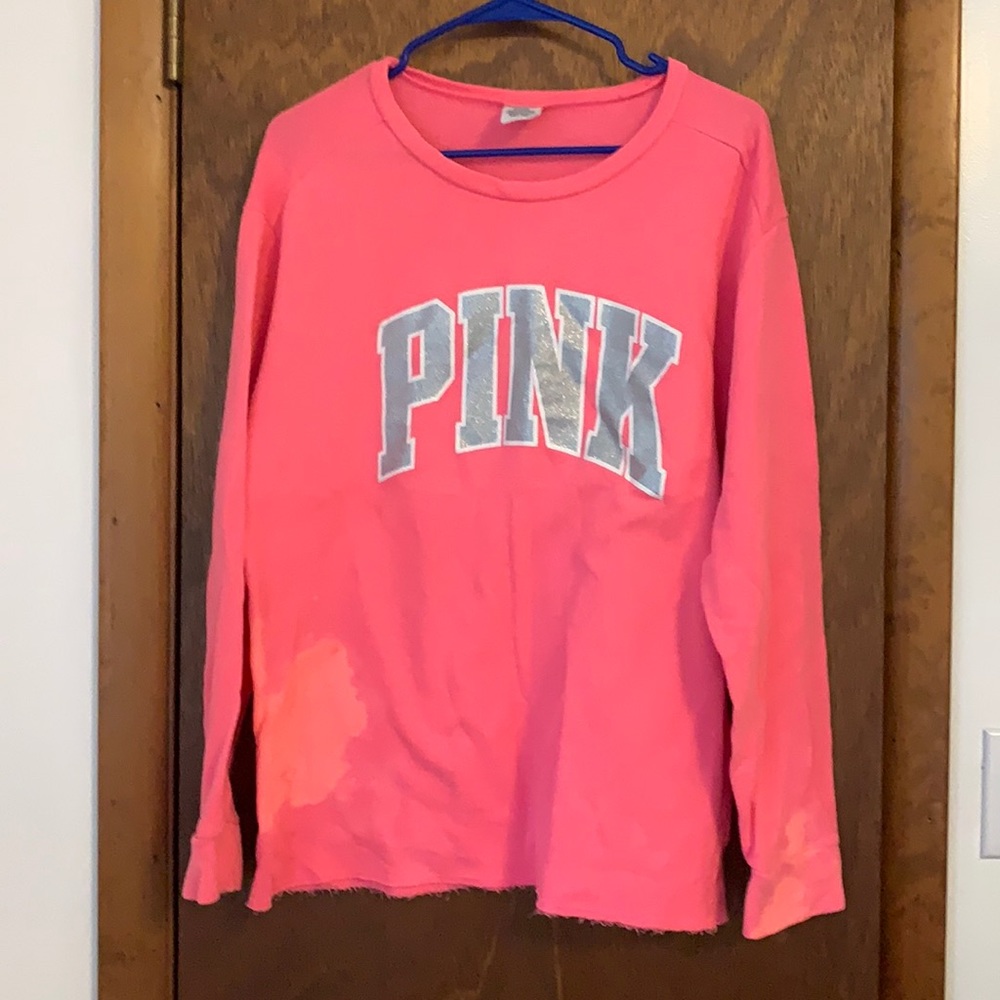 VS pink sweater